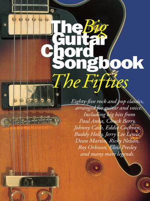 cover image of The Big Guitar Chord Songbook: The Fifties
